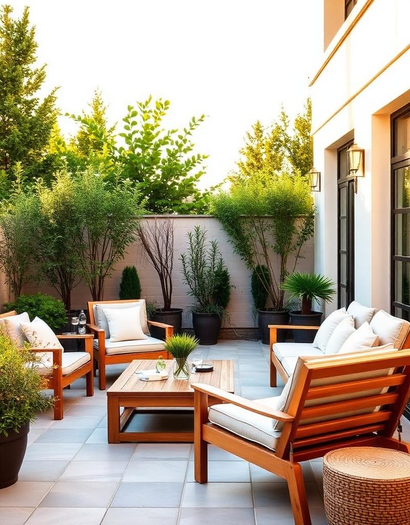 Outdoor furniture category